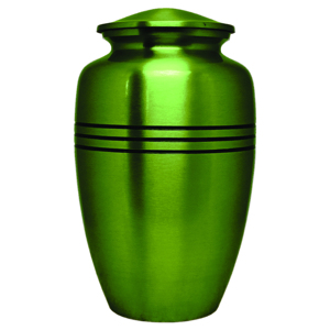 โกศบรรจุอัฐิสำหรับผู้ใหญ่ สไตล์ยุโรป ทำด้วยมือ สีเขียวและดำ ขนาด 10 นิ้ว พร้อมถุงกำมะหยี่ เป็นมิตรกับสิ่งแวดล้อม ทนทาน - Product Image 2