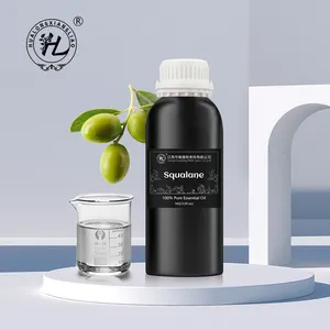 100% Óleo De Esqualano Derivado Da Planta Private label Fornecedor A Granel, Personalizado 1Kg Azeitona Natural Pura & Óleo De Esqualano De Cana Para A Pele