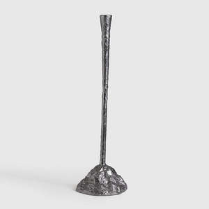 Ensemble de 3 bougeoirs en aluminium noir avec revêtement en poudre de haute qualité, très demandés pour la décoration de la maison pendant Pâques et Noël - Product Image 6