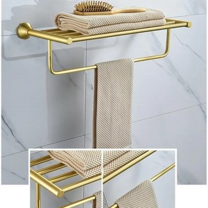 Recién llegado, accesorios de baño de latón, toallero, soporte para jabonera, soporte para papel higiénico, soporte para escobilla de baño, caja de papel higiénico - Product Image 6