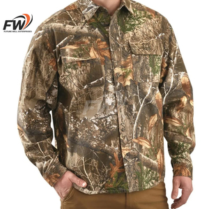 เสื้อเชิ้ตยุทธวิธีลายพรางสำหรับทุกฤดู ผู้ชาย ระบายอากาศ กันลม แห้งเร็ว สำหรับกิจกรรมกลางแจ้ง เสื้อผ้า OEM - Product Image 4