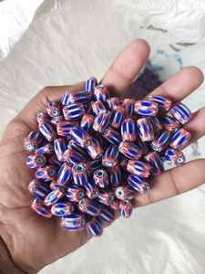 Dernier mélange commercial perles de verre en cristal rondes à facettes transparentes 4/6/8/10mm perles Chevron pour l'artisanat au chalumeau et en verre - Product Image 4