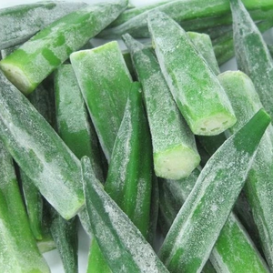La mejor calidad de exportación Okra congelada Vainas enteras y piezas en rodajas Directo de la granja a la Mesa - Product Image 1