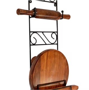 Tasse à café en forme de bouilloire en fil métallique vintage support d'arbre à double niveau pour garde-manger de comptoir utilisation pour verres à café tasses épices - Product Image 6