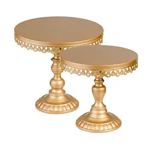 Stylish Metal Cake Stand For Bakeware At Cheap Price Customized Size Good Quality Round Shape Cup Cake Stand 1 Tier For Home