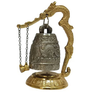 Brûleur d'encens en laiton purifiant pour la maison Dhooni Dhoop Dani Duni, brûleur d'encens de Table en laiton Dhoop Dani - Product Image 5