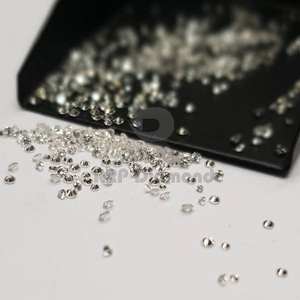 1,25 a 1,7 MM Blanco J K Color VS Pureza Diamante Suelto Cuerpo a cuerpo Corte redondo natural Diamantes pulidos del fabricante - Product Image 3