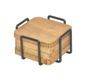 Posavasos de madera único con diseño extra clásico y muy buen diseño a precio de lujo - Product Image 5