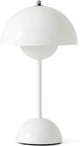 Lampe de table LED à commande tactile réglable, alimentée par piles, avec veilleuse, portable pour la décoration de la chambre à coucher et du salon - Product Image 6