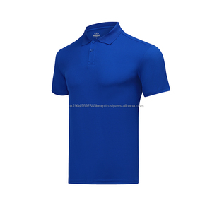 Meilleur prix Chemises de golf pour hommes en polyester tricoté à manches courtes, séchage rapide, personnalisables, marque privée, pour l'été - Product Image 1