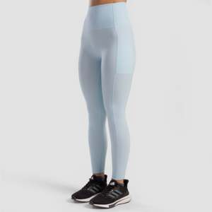 Leggings Radient Aqua taille haute, taille XL, sans couture, moulants, sport, décontractés, yoga, pantalon, tissu polyamide à motifs, style fitness - Product Image 1