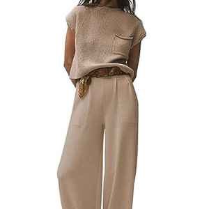 Ensemble de survêtement deux pièces épais pour femmes, logo personnalisé, streetwear surdimensionné, tenue de jogging d'hiver, noir - Product Image 1