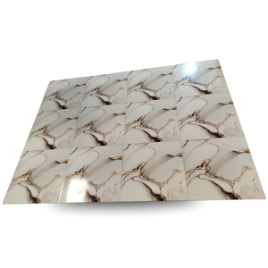 Carrelage de sol en céramique 60x60 cm Emezeka Blanc Impression numérique et HD Durable Premium Carrelage pour la maison Salon Cuisine Bureau - Product Image 5