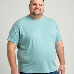 เสื้อยืดไรน์สโตนขนาดใหญ่พิเศษสำหรับผู้ชายเสื้อยืดกลิตเตอร์ระยิบระยับลำลองน้ำหนักเบาซักได้ทุกฤดูกาล - Product Image 2