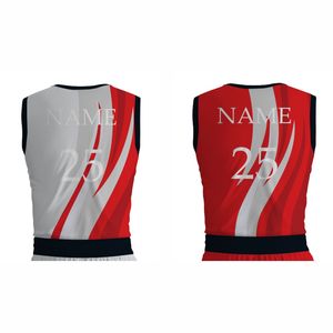 Ensemble d'uniformes de basketball personnalisés imprimés réversibles de qualité supérieure, sans manches, séchage rapide, évacuation de l'humidité, vente en gros - Product Image 5