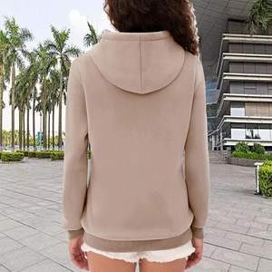 Algodón Premium Algodón Cremallera completa Cálido y cómodo básico algodón mezclado Essential Comfort Hoodie Classic Hooded - Product Image 5