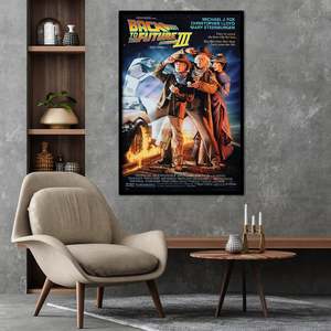 Affiche murale de style moderne Retour vers le futur III - Product Image 2