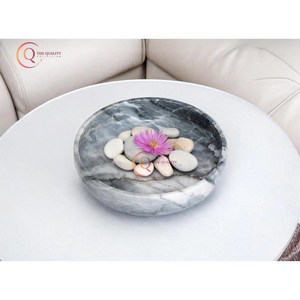 ชามเสิร์ฟสลัดผลไม้ทำจากหินอ่อนธรรมชาติอุปกรณ์รับประทานอาหารสไตล์ญี่ปุ่นชามเสิร์ฟหินอ่อน - Product Image 3