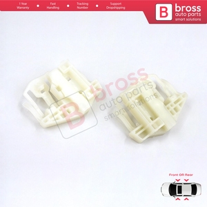 BWR711+BWR712 Power Window Regulator Repair <b>Clips</b> Front or Rear Left or Right for X3 E83 2003-2011 SUV - Product Image 4