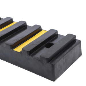 Pare-chocs de protection murale en caoutchouc amélioré de qualité supérieure pour véhicules de garage et parkings Produit de chaussée de qualité supérieure - Product Image 3