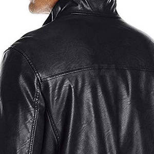 Chaqueta de cuero para hombre de diseño personalizado, diseñe su propia chaqueta de invierno a la moda para hombre - Product Image 5