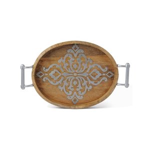 Organisez vos essentiels pour la maison avec notre plateau en bois rectangulaire Plateau en bois parfait pour l'achat en gros ou l'offre de cadeaux - Product Image 5