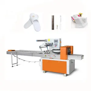 Fabriek Groothandel Automatische Kussen Type Flow Hotel Zeep Luchtverfrisser Bag Tissue Papier Servet Verpakking Machine