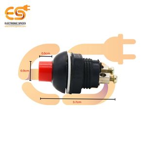 SPST <b>Momentary</b> Heavy Duty Horn <b>Push</b> <b>Button</b> <b>Switch</b> 10A Max. Current - Product Image 1