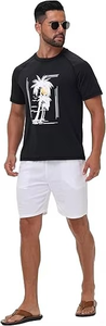 T-shirt de sport pour homme de haute qualité, coupe musclée, compression, entraînement, manches courtes, athlétique, fitness, compression - Product Image 5