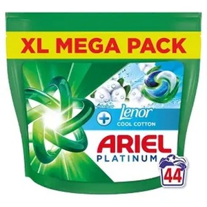 Cápsulas de detergente líquido Ariel Platinum + Lenor All In 1 Pods, 44 lavados - Product Image 3