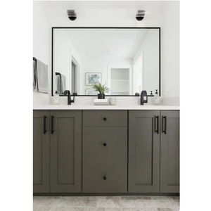 Ukuran disesuaikan kamar mandi Vanity Combo Online dukungan teknis Modern kayu Freestanding Vanity dengan 3 tahun garansi - Product Image 2