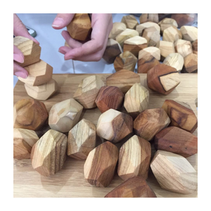 Educational <b>Montessori</b> Wooden Rock <b>Toy</b>, Durable Wooden Rock Balance Stones for Toddlers Brain Skill Development - Product Image 5