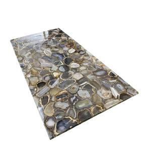 โต๊ะหินอาเกตสั่งทำพิเศษ โต๊ะคอนโซลอาเกตธรรมชาติ โต๊ะกาแฟ โต๊ะข้าง โต๊ะรับประทานอาหาร โต๊ะสำหรับลานบ้าน สำหรับตกแต่งห้องนั่งเล่น - Product Image 2