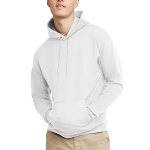 Nouveauté, sweat-shirt à capuche pour homme en coton 100%, manches longues, épaules tombantes, col rond, uni, confortable, grande taille, en provenance du Bangladesh - Product Image 1