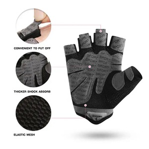 Personalizado Deportes Medio Dedo Mujeres Entrenamiento Fitness Gimnasio Guantes Alta Calidad Mejor Precio Barato - Product Image 5