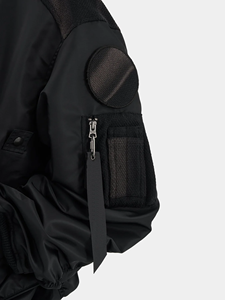 Brotherhood of Fire Chaqueta universitaria formal para hombre para luchadores Patrón de camuflaje recubierto Logotipo frontal Temporada de primavera - Product Image 5