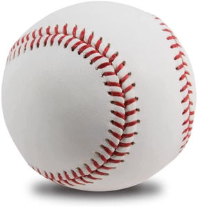 Durable Leather <b>Baseball</b> <b>Ball</b> Solid Core Soft Lightweight Perfect Grip Smooth Stitching Customizable for Training Matches - Product Image 3