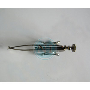 Ciseaux à iris personnalisés, pointes arrondies, lames de 7 mm de long, meilleur matériau, ciseaux à iris, pointes arrondies, lames de 7 mm de long - Product Image 3