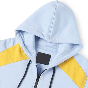 Sudadera con Capucha Negra de Felpa 100% Algodón para Hombre, Bolsillo Extra Grande, Sudadera de Invierno, Logotipo Personalizado, OEM - Product Image 2