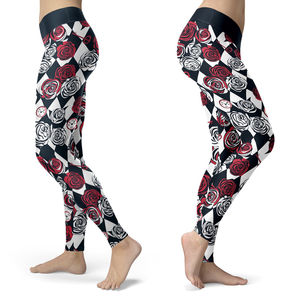 Mallas con estampado de sublimación para mujer, mallas ajustadas sublimadas de compresión de cintura alta, pantalones de Yoga, último diseño - Product Image 1
