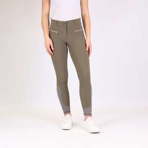 Look sportif vêtements équestres sur tissu technique de qualité supérieure conception personnalisée culotte d'équitation Jodhpurs pantalon en gros - Product Image 1