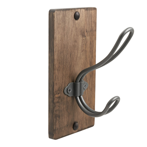 Crochets muraux en bois support suspendu et articles de décoration murale de cuisine et de chambre à coucher et couleur bois naturel - Product Image 5