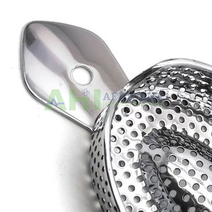 Hot Sale <span class=keywords><strong>Pakistan</strong></span> Fabricage Handleiding Van Hoge Kwaliteit Ce Gecertificeerde Ergonomische Grip Tandheelkundige Chirurgische Instrumenten Afdruk Trays - Product Image 6