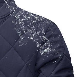 Vestes en duvet OEM gonflables personnalisées Manteaux d'extérieur pour hommes Veste d'hiver à capuche pour hommes - Product Image 6