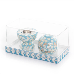 Quemador MOP Mabkhar de calidad superior Diseño fantástico Quemador Bakhoor de tamaño personalizado con cubierta acrílica y bandeja - Product Image 2