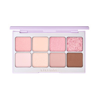 Palette de fards à paupières (4 types) Marque végane, jamais testée sur les animaux, fabriquée en Corée, fini mat waterproof, best-seller