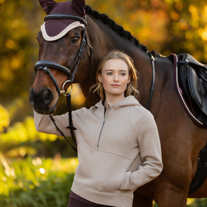 Nouvel arrivage de bonnet d'oreille de cheval au crochet respirant design léger et lavable bonnet de mouche équestre fabriqué au Pakistan pour plus de confort - Product Image 2