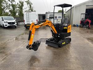 Mini Excavadora HT10 de 1 Tonelada, Equipo de Construcción con Cilindro Eaton, Excavadora Hidráulica Compacta, Fabricante de Excavadoras Pequeñas - Product Image 3