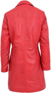 Ropa de mujer Cosas de cuero de invierno de moda Señoras usan abrigo de cuero Chaquetas de cuero de alta calidad para mujeres - Product Image 3