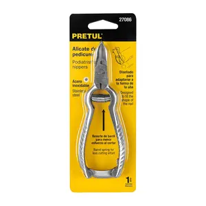 Set di 6 Pinze per Pedicure in Acciaio Inox Pretul per Neonati, Design Classico con Molla Singola, Strumento per Cura delle Unghie Fai-da-Te - Product Image 5